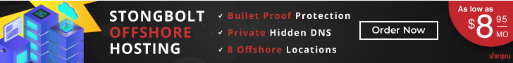 Strongbolt Offshore Hosting Ads