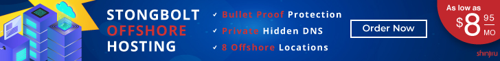 Strongbolt Offshore Hosting Ads