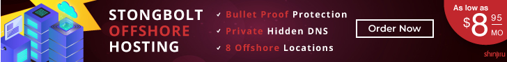 Strongbolt Offshore Hosting Ads
