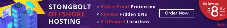 Strongbolt Offshore Hosting Ads