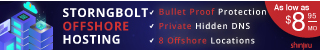 Strongbolt Offshore Hosting Ads