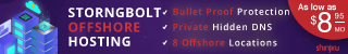 Strongbolt Offshore Hosting Ads