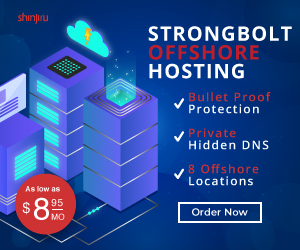 Strongbolt Offshore Hosting Ads