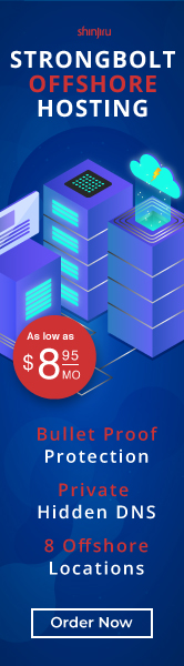 Strongbolt Offshore Hosting Ads