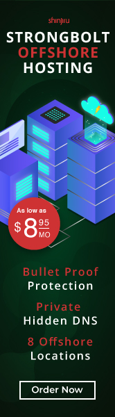 Strongbolt Offshore Hosting Ads