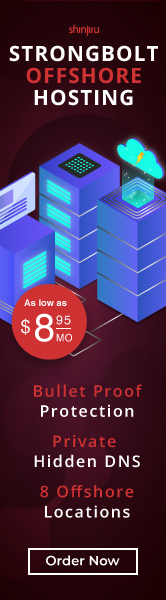 Strongbolt Offshore Hosting Ads