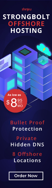 Strongbolt Offshore Hosting Ads